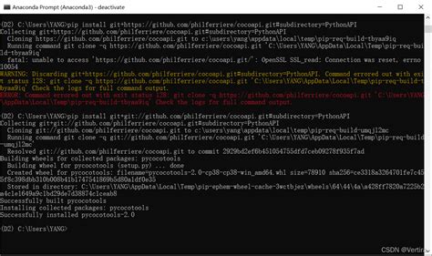 stderr: fatal: unable to access'htttps://github. . Command failed with exit code 128 git clone